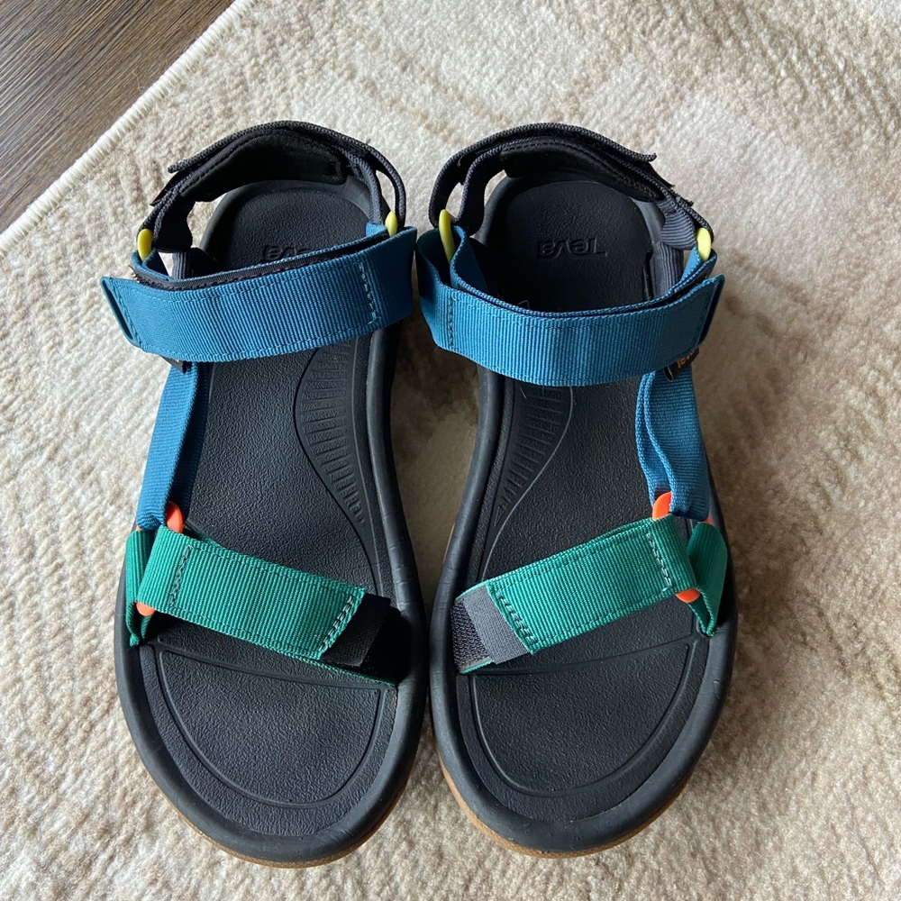 TEVA HURRICANE XLT2 ALL GENDER SPORT SANDALS BLUE MULTI US MEN size 8